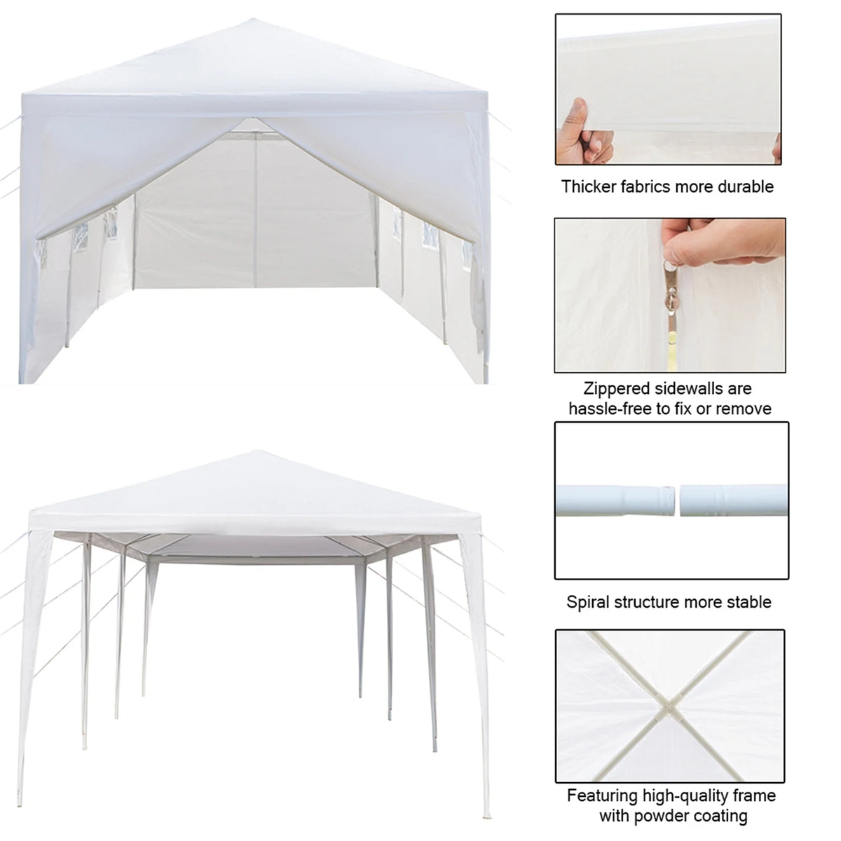Waterproof Tent with Eight Sides Two Doors G5041