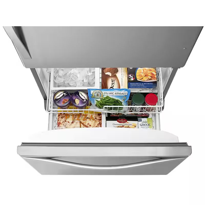 18.7 cu. ft. Bottom Freezer Refrigerator in Stainless Steel L11767