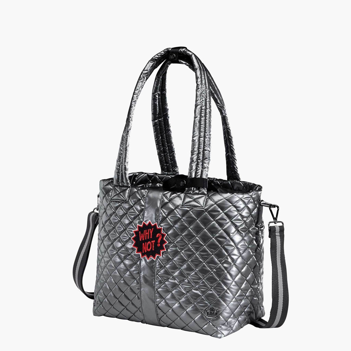 Kitchen Sink Tote Gunmetal Silver J210100