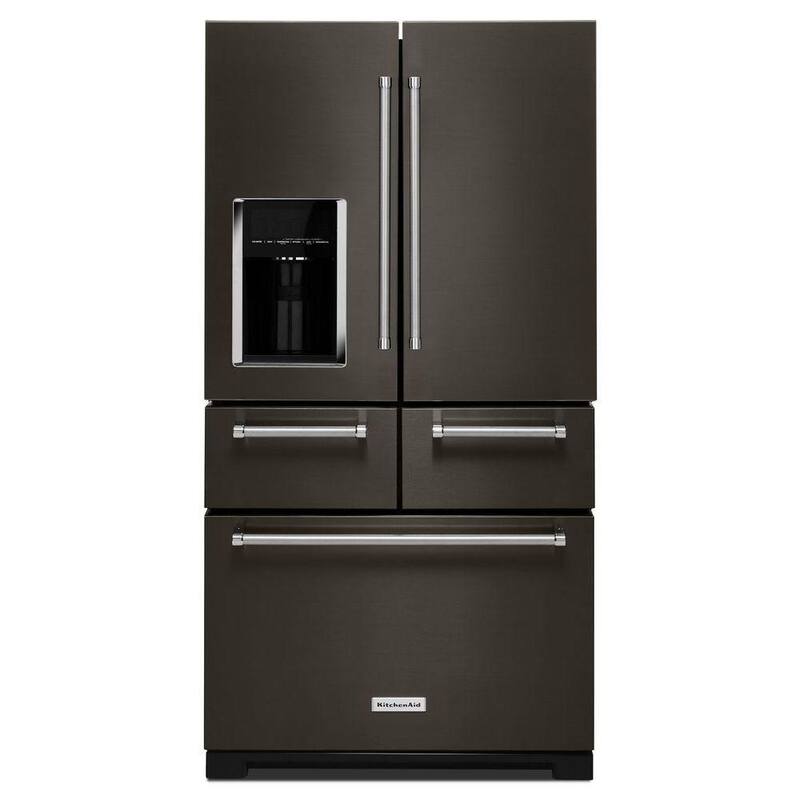 25.8 cu. ft. Black Stainless French Door Refrigerator D94714