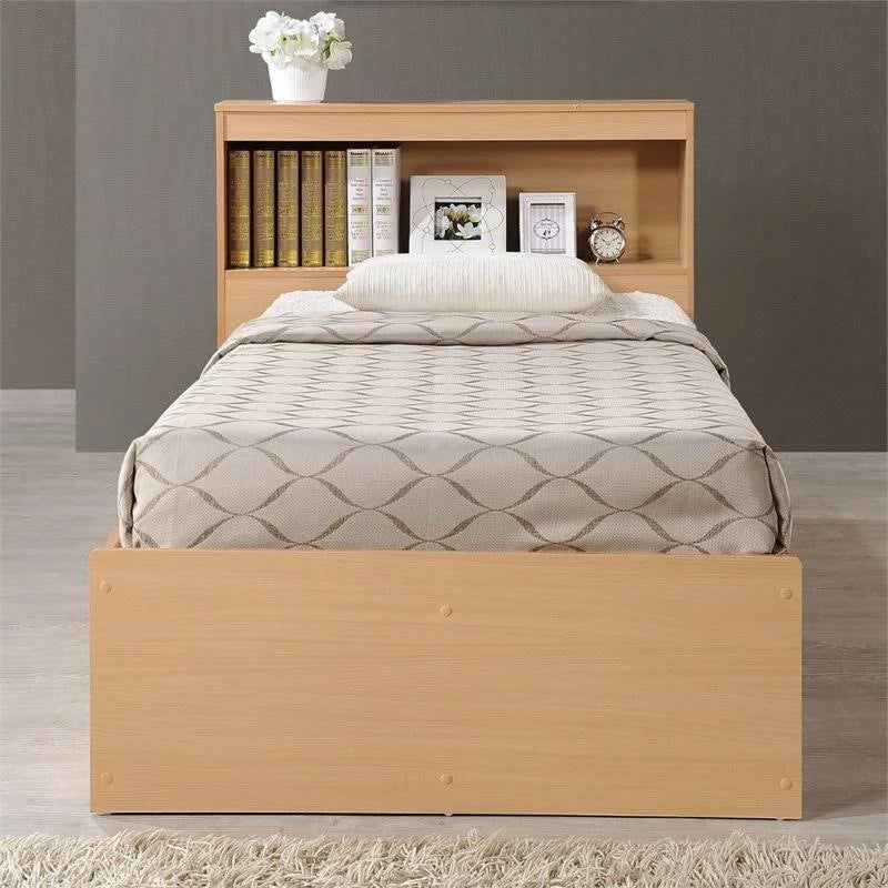 Twin Captain Storage Bed in Beech Q818088