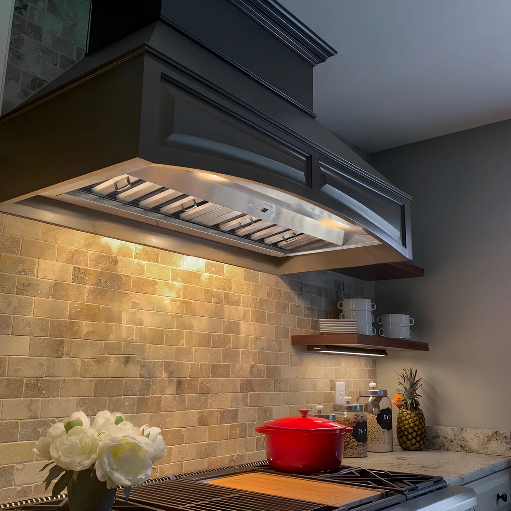 30 Inch Stainless Steel Ducted Insert Range Hood E424