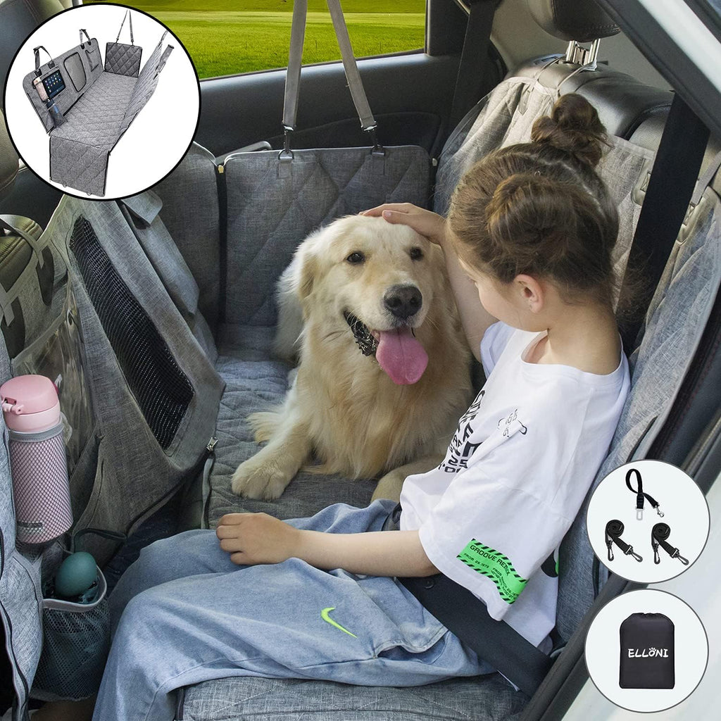 Waterproof Dog Seat Cover for Car Back Seat, Pack of 2 V5103