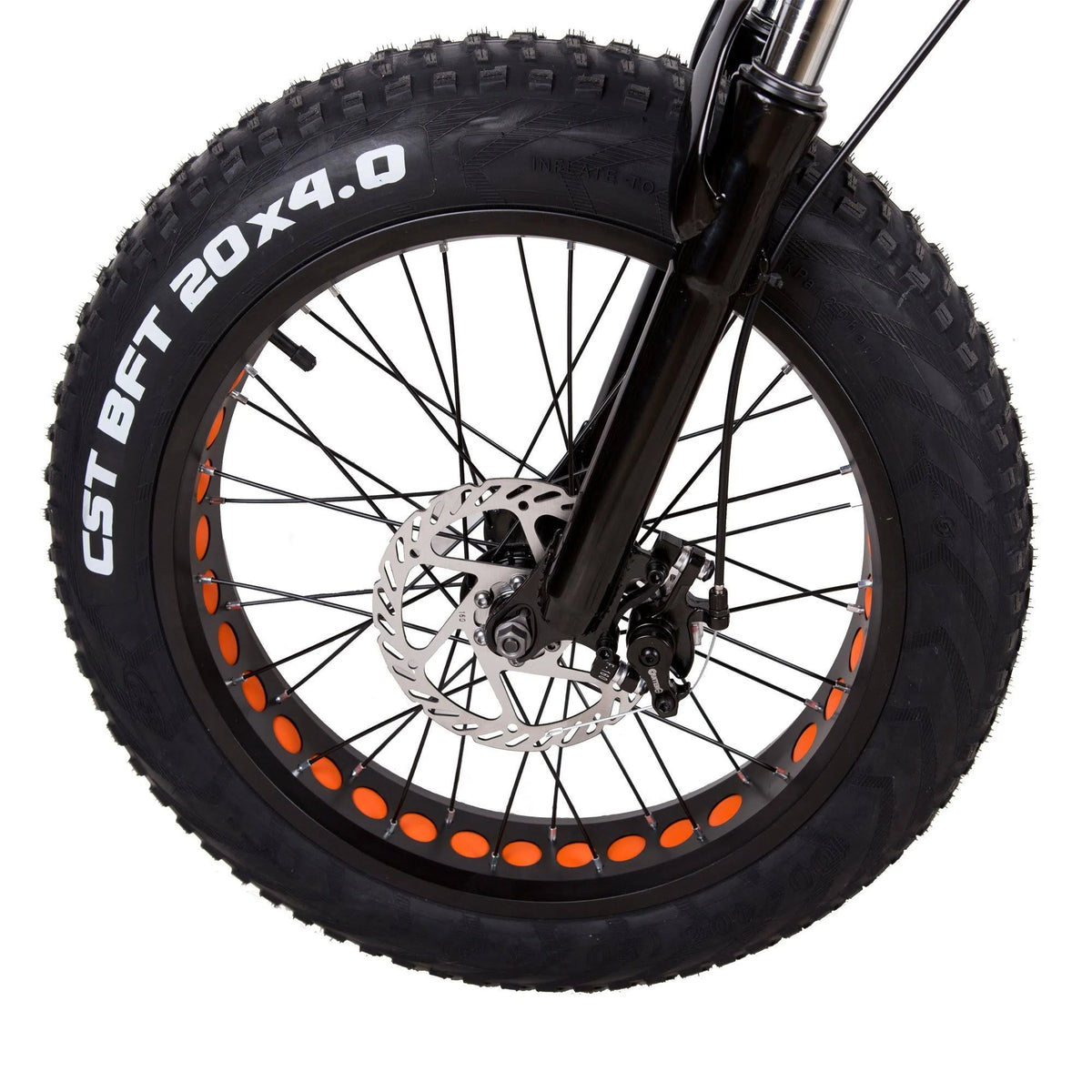 White Mini Cruiser Electric Bicycle O5194