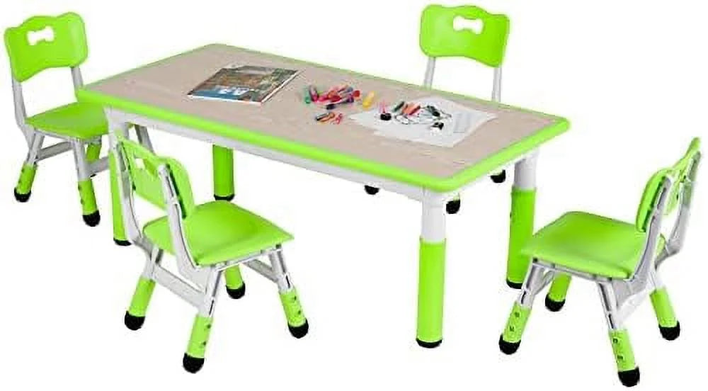 Height Adjustable Toddler Table and Chair Set D717519