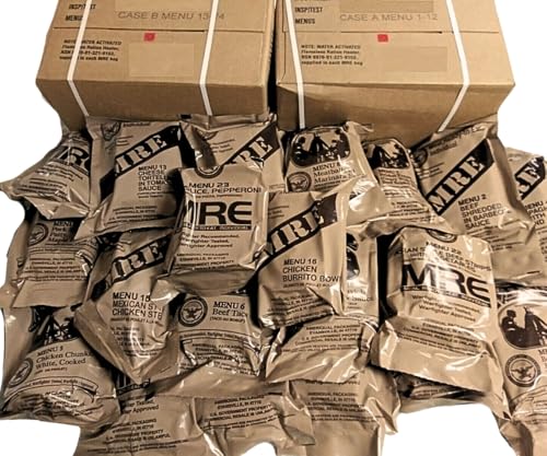 3 Pack 1250 Cal MRE Meals X69766