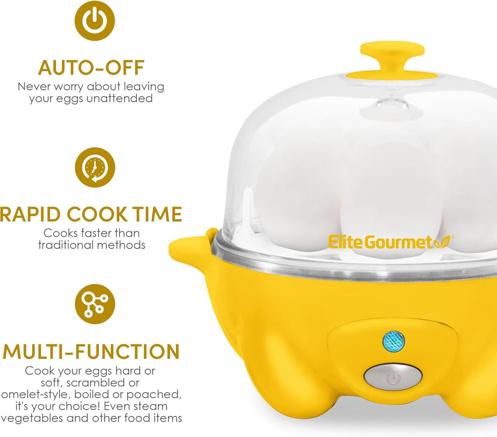 Yellow 7 Egg Cooker M769