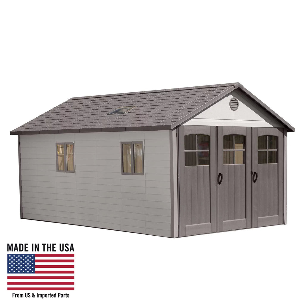 11 ft. x 18.5 ft. Outdoor Storage Shed E749