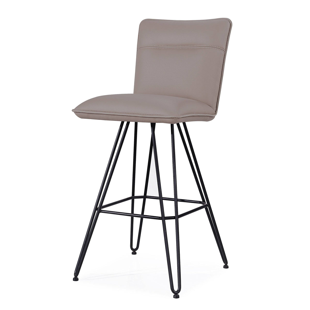 Taupe Swivel Bar Stool - Set of 2 Y34644