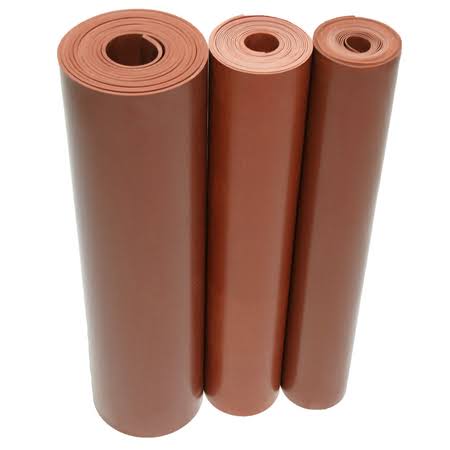 Red SBR Sheet 1/4 x 22 x 3 ft W x 10 ft L D873