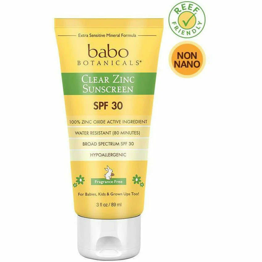 Unscented Clear Zinc Sunscreen 3 oz Z16577