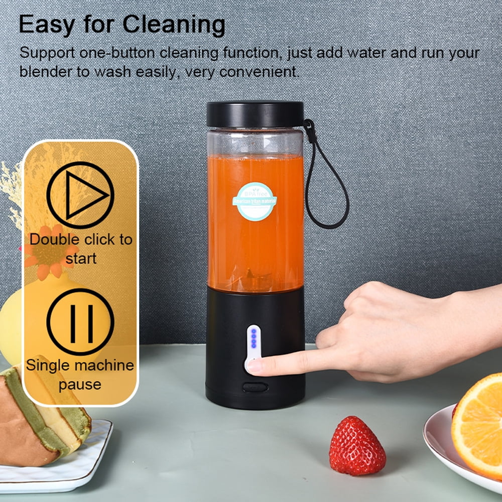 Portable Blender Cup USB Electric Juicer 530ml L194