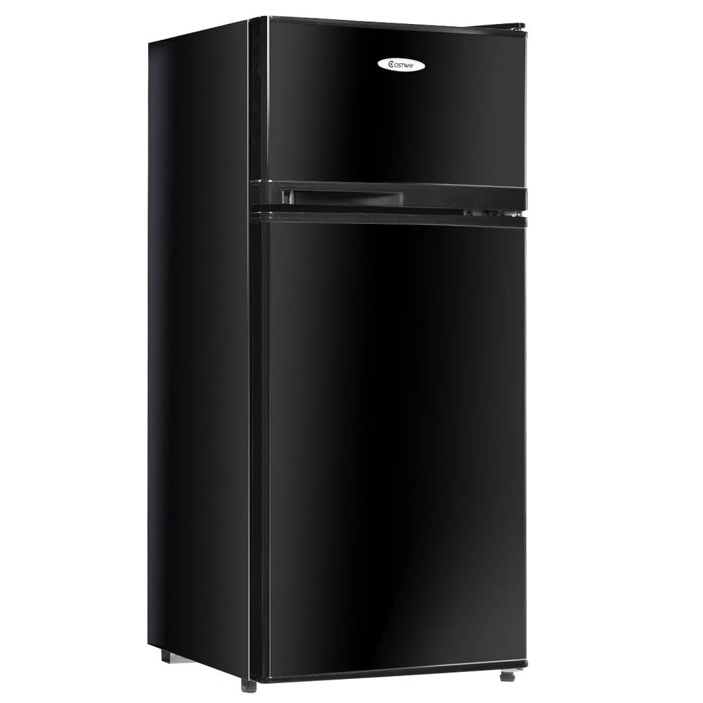2 Doors 3.4 cu ft. Compact Mini Refrigerator Freezer Z258894