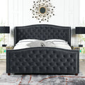 King Velvet Bed T408