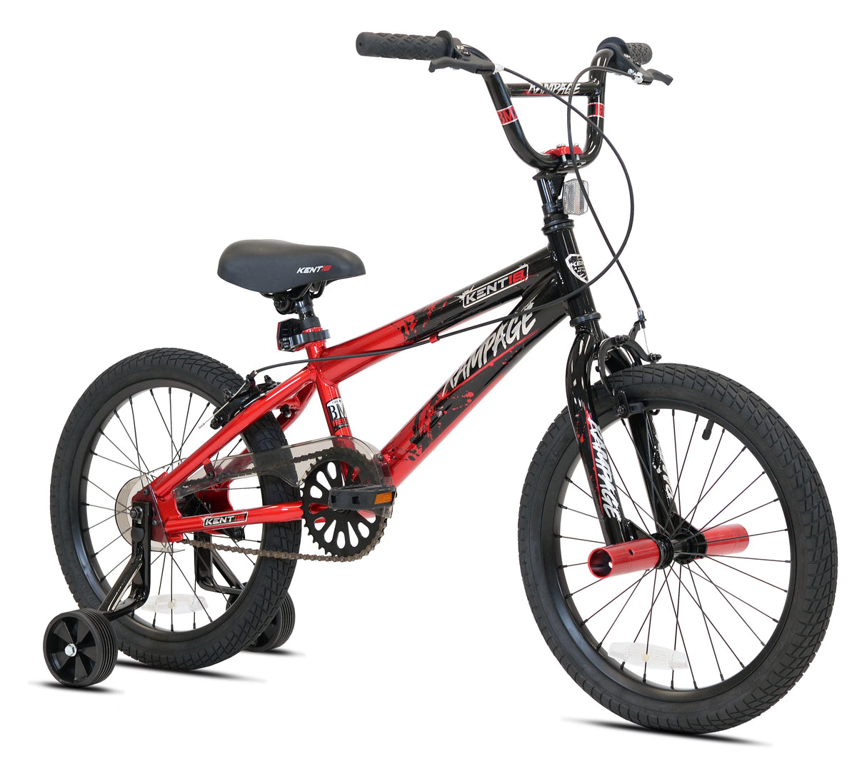 18 In. Gold and Black Bike N5591