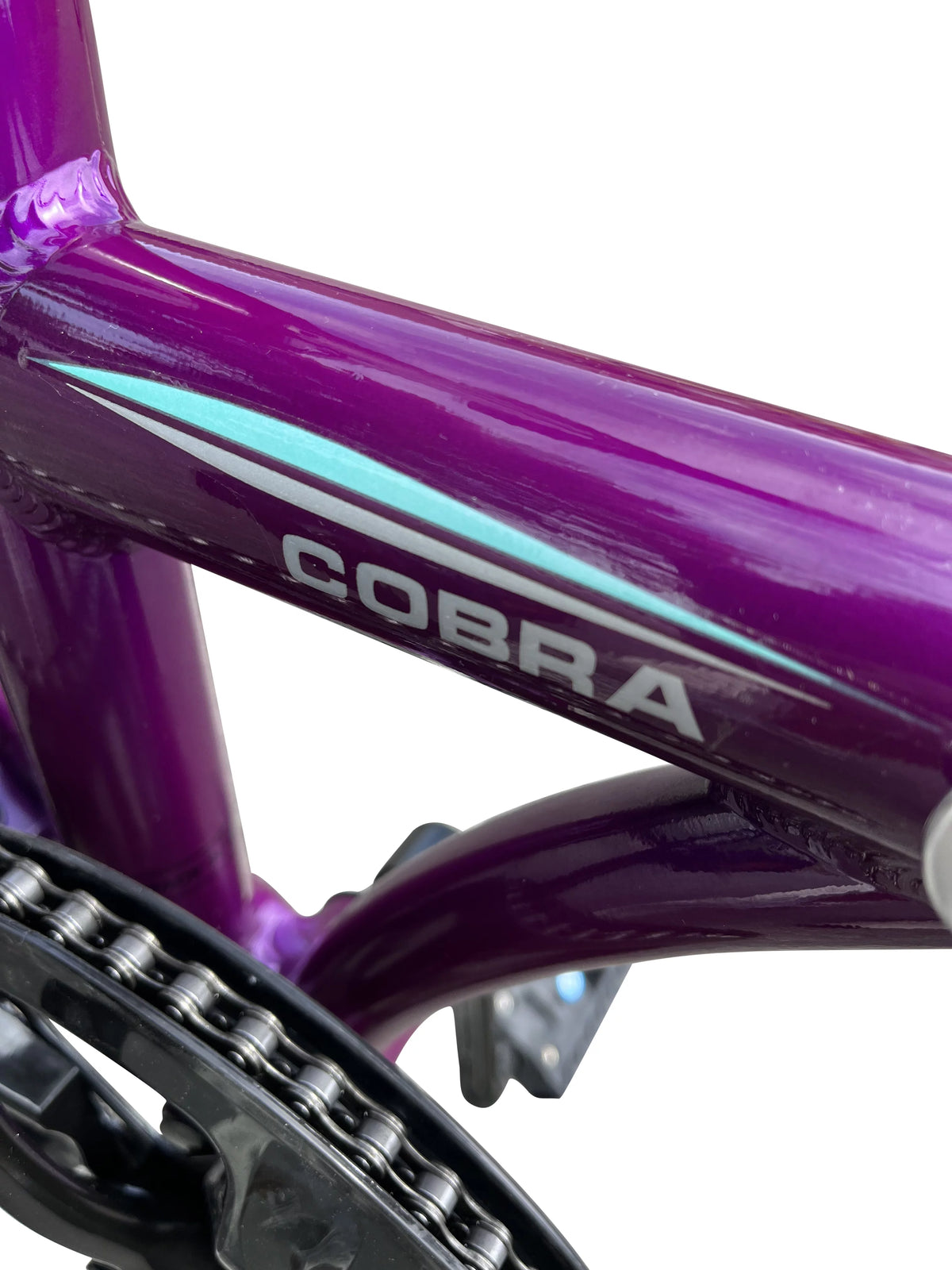 Purple Lightweight Aluminum Folding Bike K626