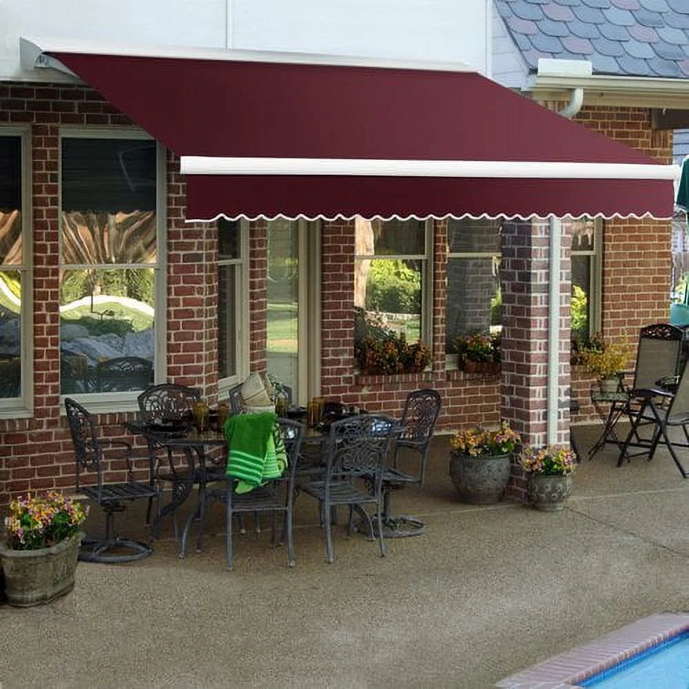 Motorized Retractable Awning with Remote C737159