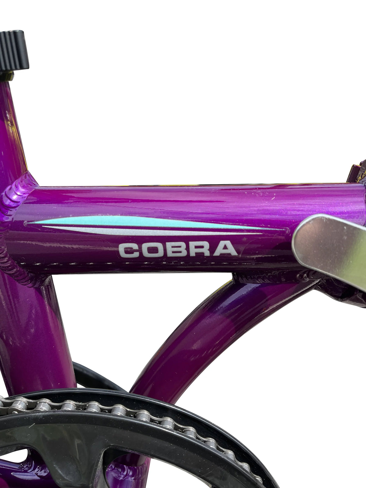 Purple Lightweight Aluminum Folding Bike K626