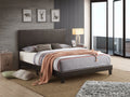 Black Queen Platform Bed X82939