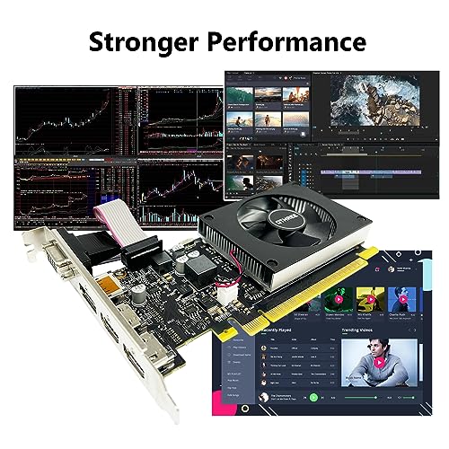 GeForce GT 730 4GB DDR3 Low Profile Graphics Card Y305006