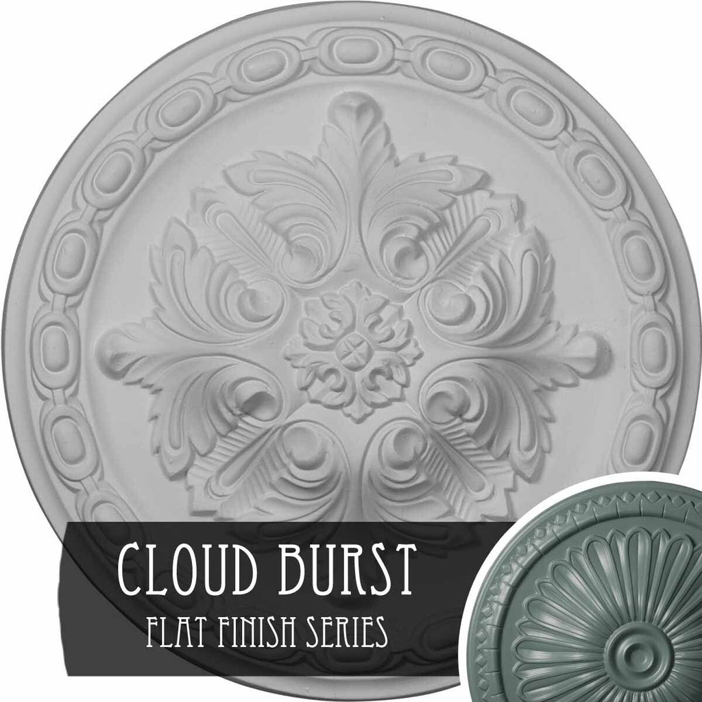 11 3/8x22OD x 2x22P Acanthus Ceiling Medallion P71542