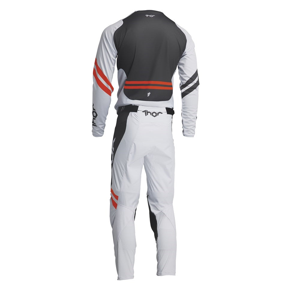 Jersey and Pant Combo Grey/Orange P979