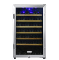 44 Bottle Capacity Free Standing Wine Cooler Stainless Steel M263544