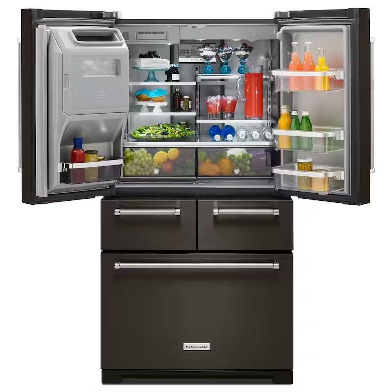 25.8 cu. ft. Black Stainless French Door Refrigerator D94714