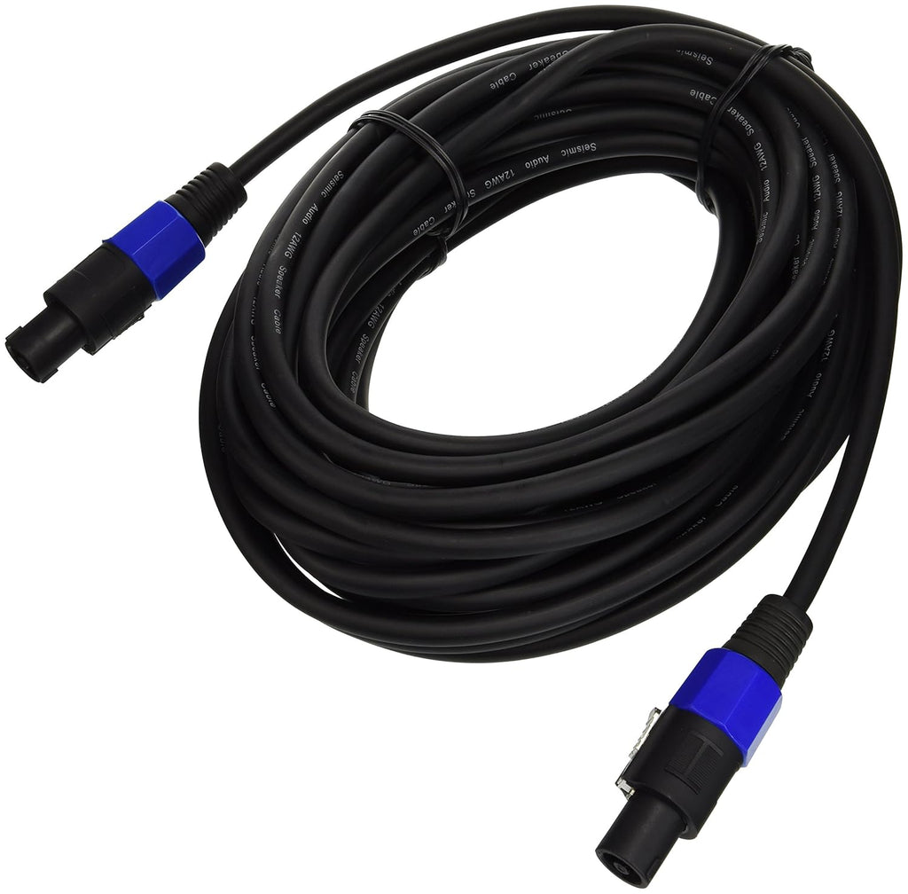 12 Gauge 75-Feet Speakon to Speakon Speaker Cable K78972