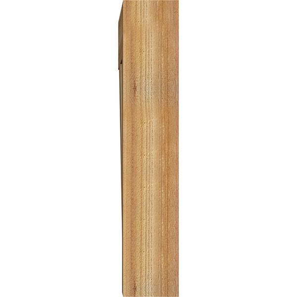 6x22W x 32x22D x 32x22H Olympic Block Rough Sawn Bracket, Western Red Cedar L431289