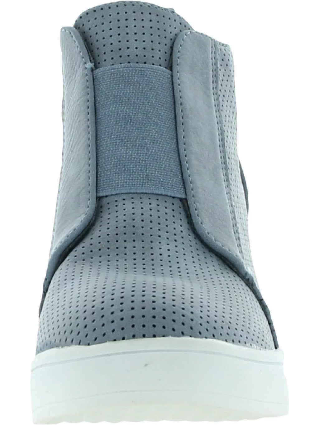 Womens Round Toe Wedge Sneakers F193348