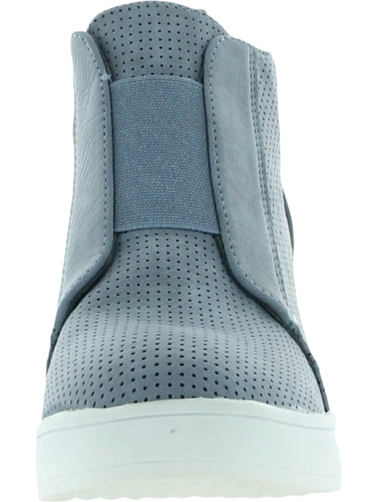 Womens Round Toe Wedge Sneakers F193348