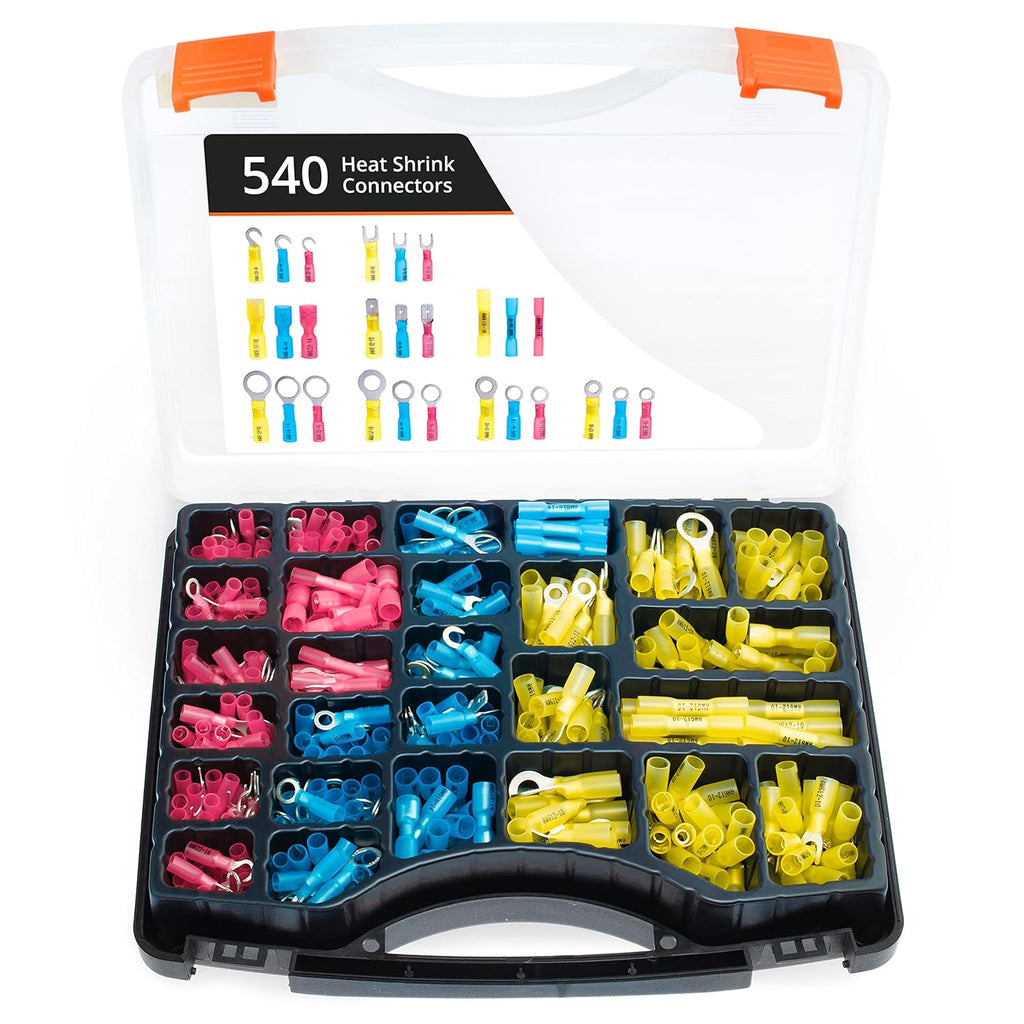 Heat Shrink Wire Connectors Kit 540 PCS Z334