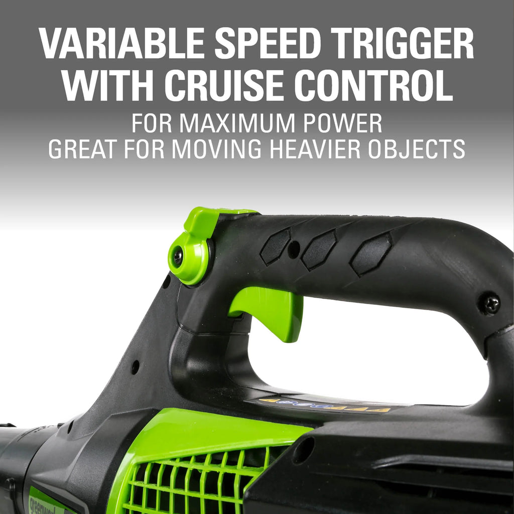 80V Brushless Leaf Blower with 2.5 Ah Battery & Charger C45922