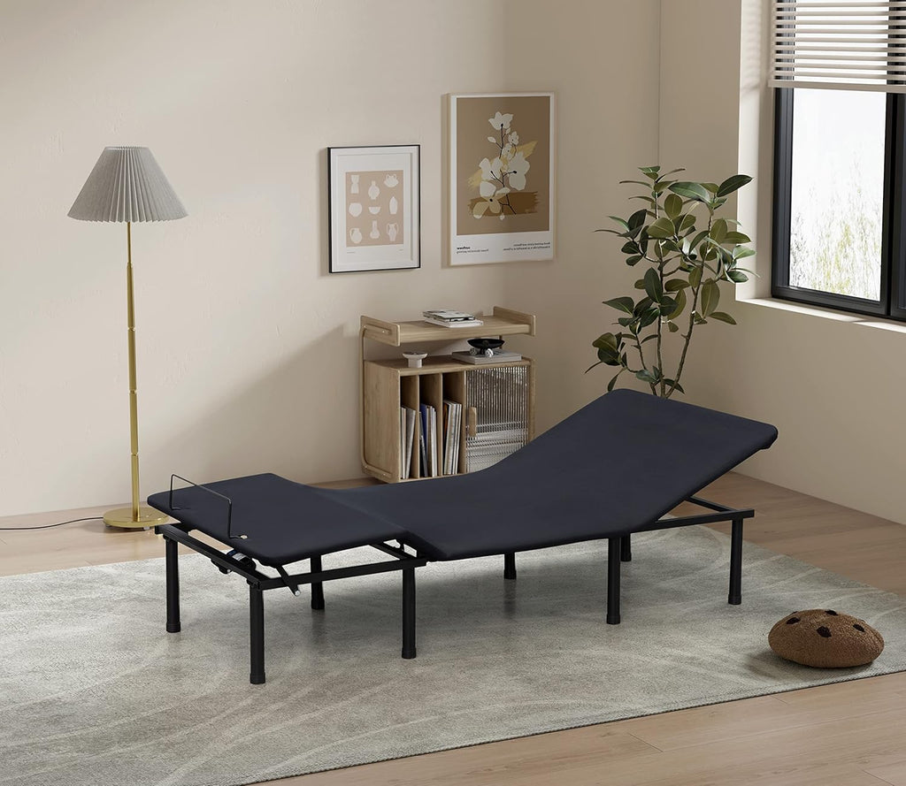 Antique Black Twin XL Adjustable Bed Base H74706