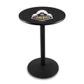 Black Wrinkle Pub Table 36 inch D430
