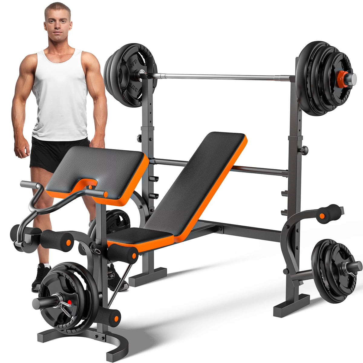 Adjustable Foldable Weight Bench 800 Lbs K227706