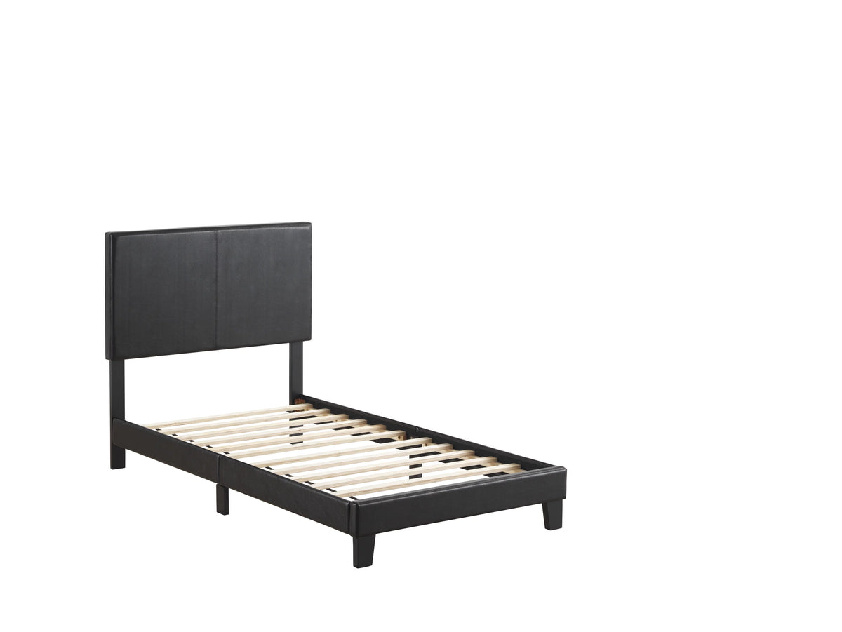 Black Queen Platform Bed X82939