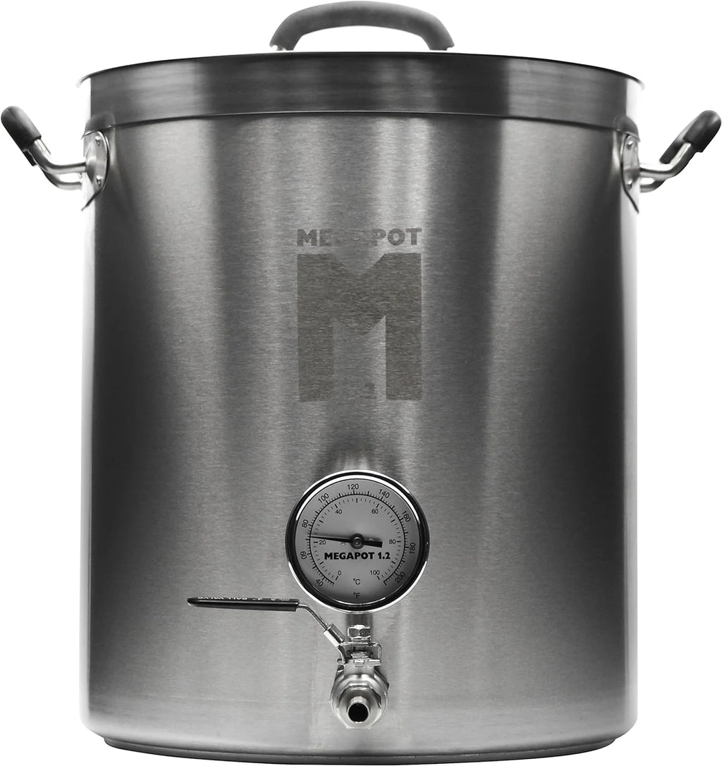 Stainless Steel Brew Kettle With Volume Markings 15 Gallon T13648