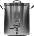 Stainless Steel Brew Kettle With Volume Markings 15 Gallon T13648