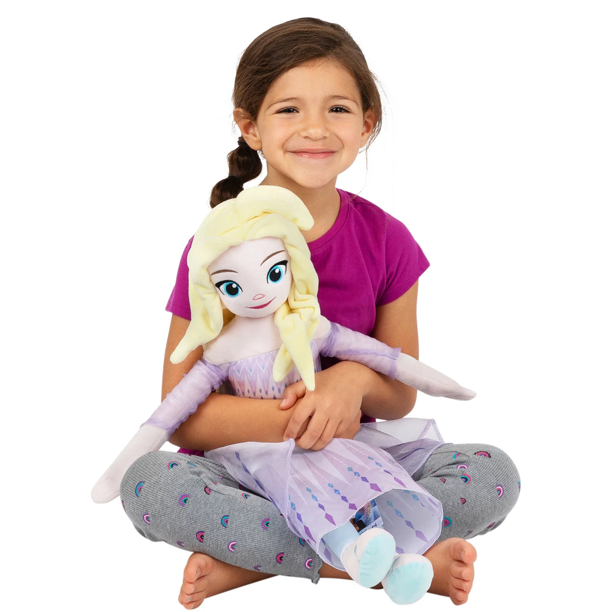 Purple Plush Decorative Pillow M7947