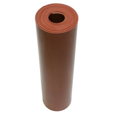 Red SBR Sheet 1/4 x 22 x 3 ft W x 10 ft L D873