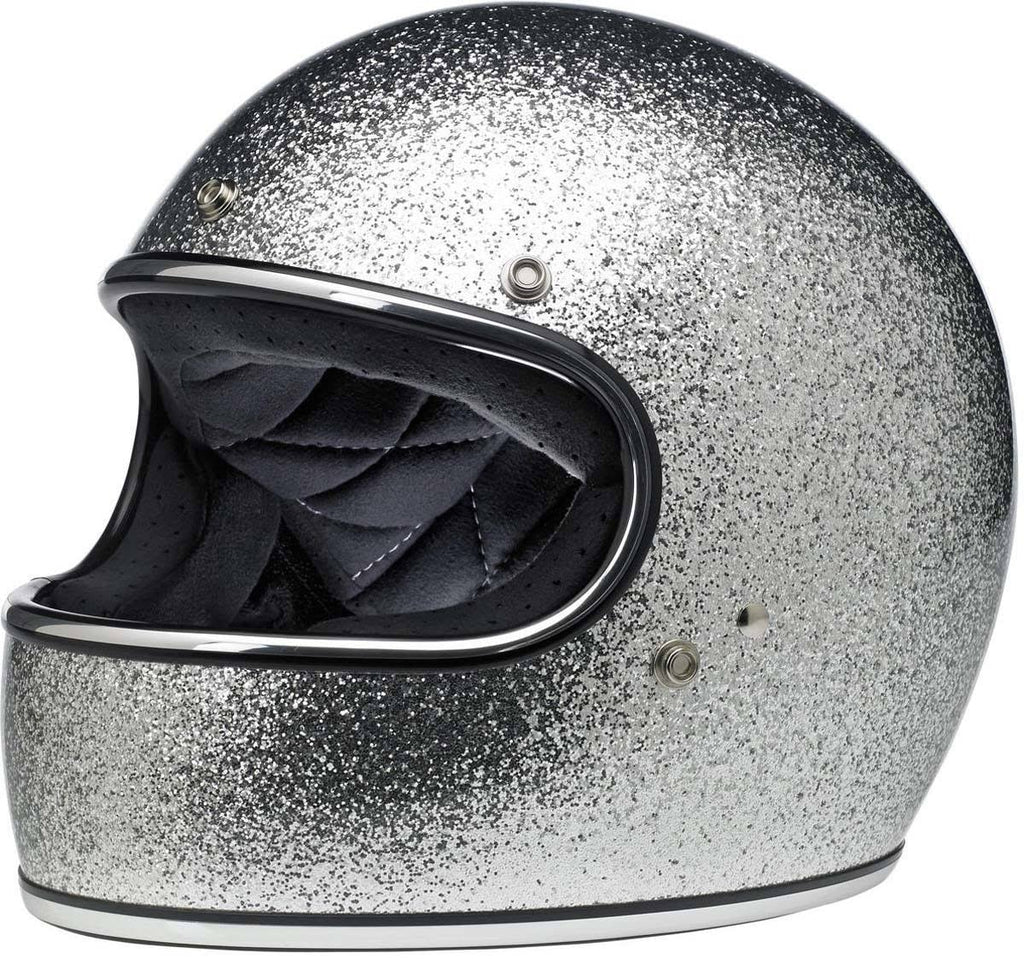 Brite Silver Megaflake Helmet X16803