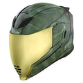 Green Motorcycle Helmet D312130