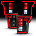Full LED Dark Black Tail Lights Assembly Pair T963981