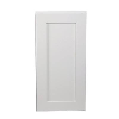 15 x 30 x 12 in. White 1-Door Wall Cabinet L1321