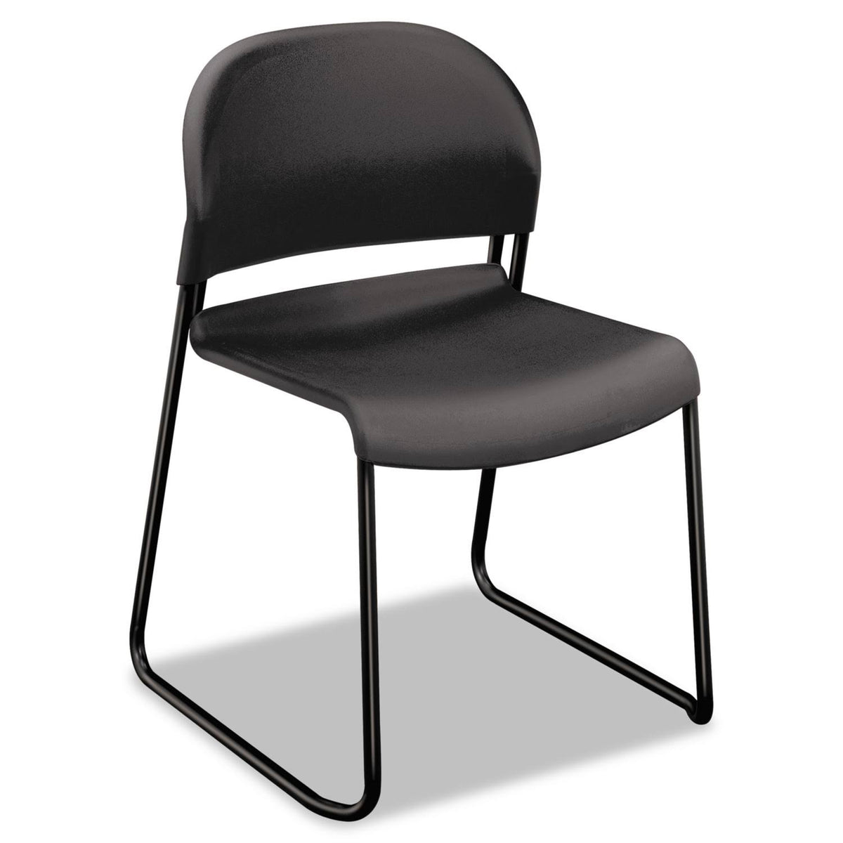 Charcoal Chair with Black Finish Legs, 4/Carton G887531
