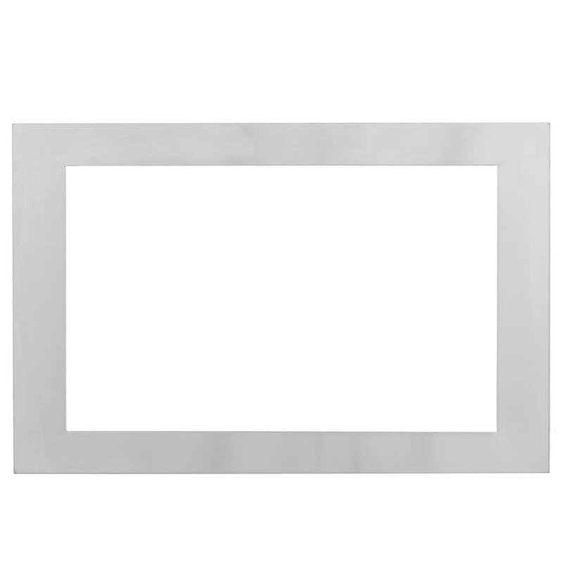 1000-Watt Built-In Microwave Drawer in Stainless Steel with Trim Kit I85918