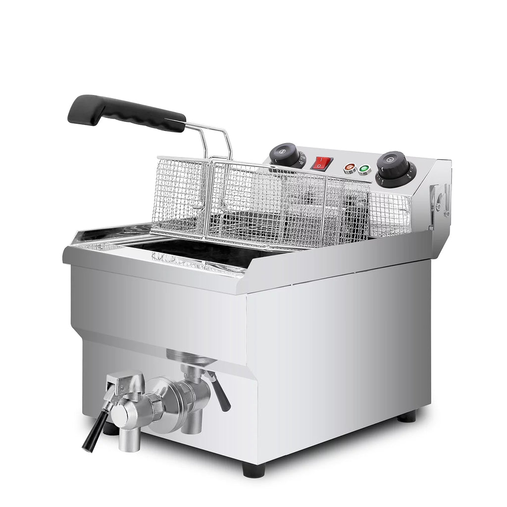 Commercial Electric Deep Fryer with Removable Basket I95943
