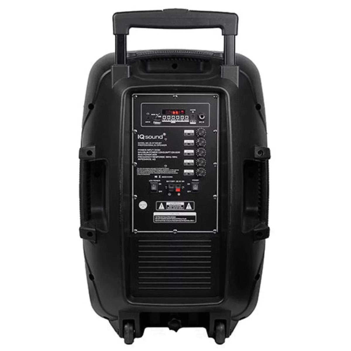 15" Portable Bluetooth Speaker with True Wireless Stereo and Mic M5158